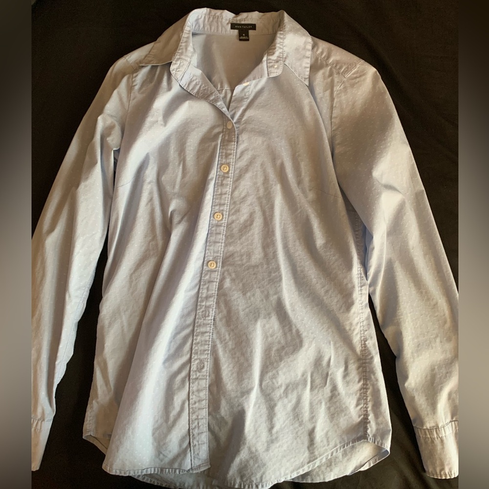 Light Blue Button-Up Shirt